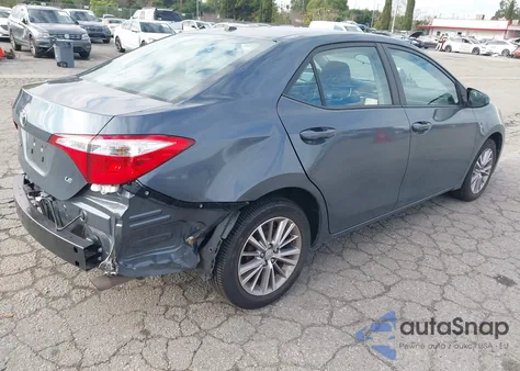 2014 Toyota Corolla Le Premium from USA, damaged, VIN 2T1BURHE4EC217159